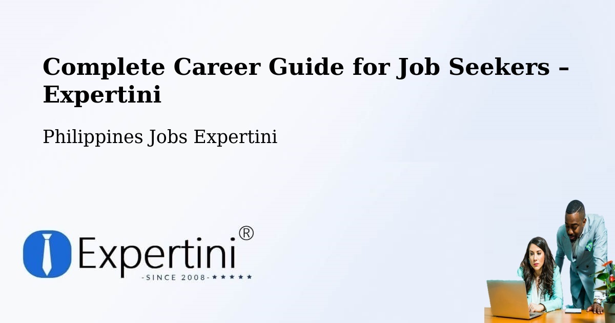 Career Guide for Job Seekers – Baluyot - Baluyot, Philippines Jobs Expertini