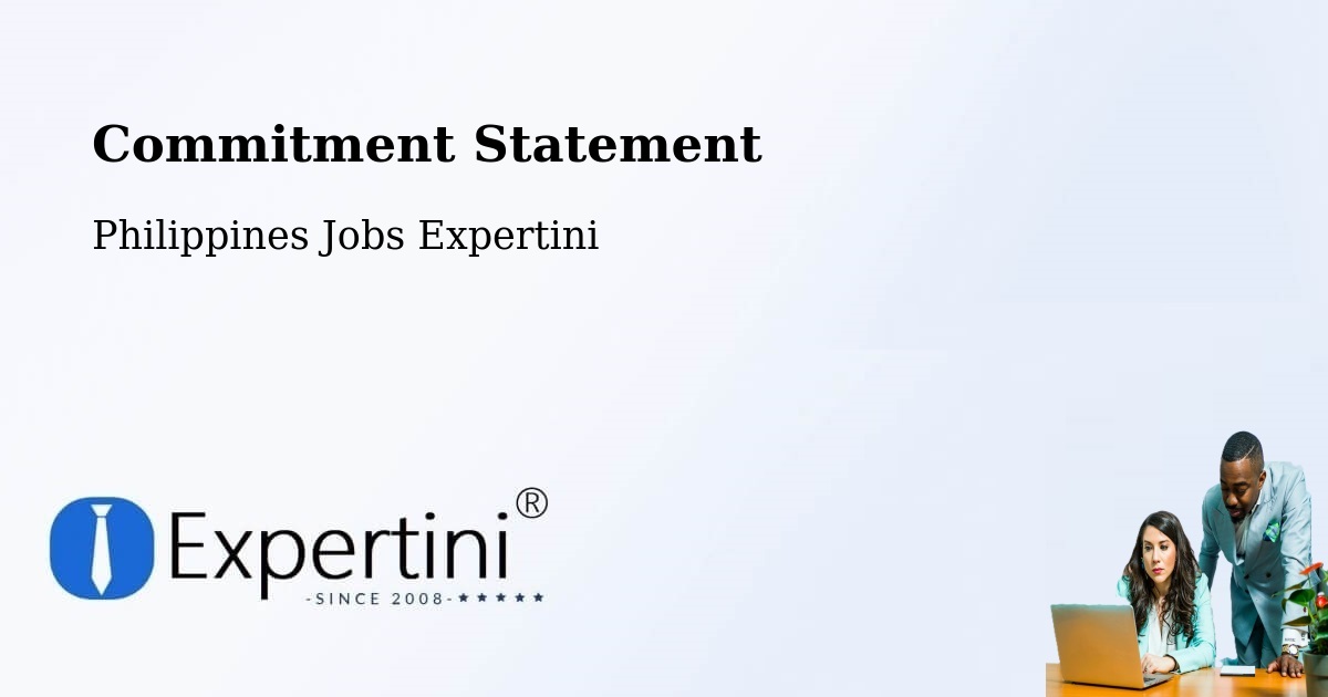 Corporate Commitment – Baluyot - Philippines Jobs Expertini
