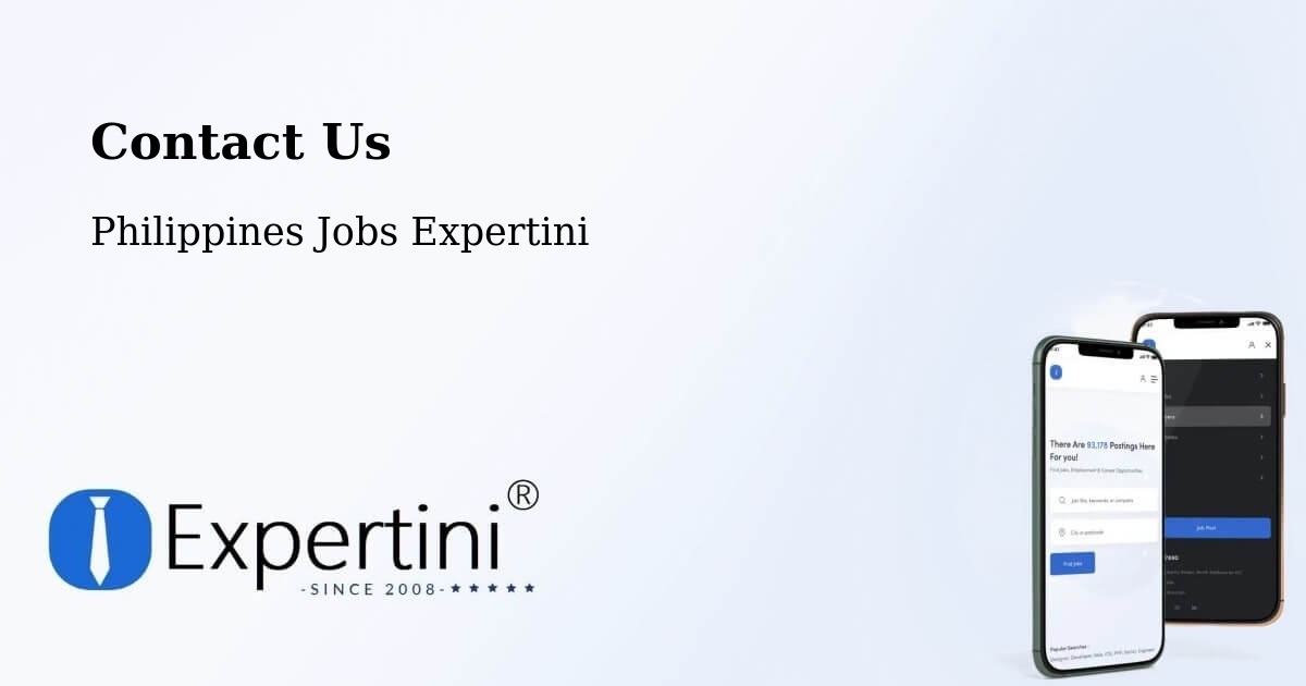 Contact Expertini – Baluyot - Philippines Jobs Expertini