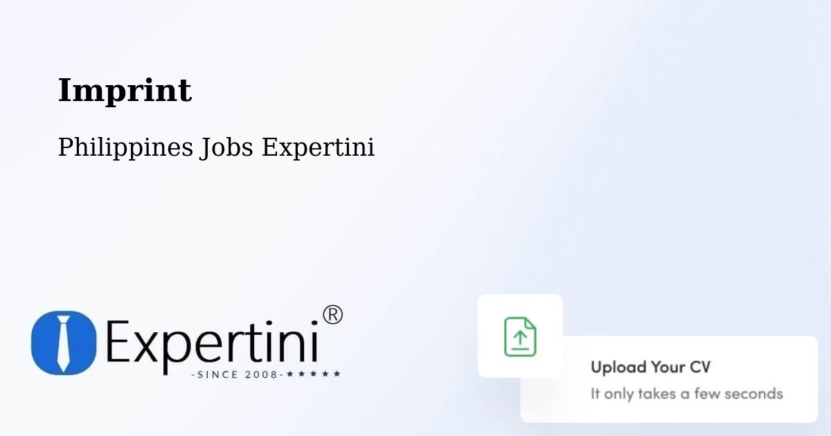 Imprint – Baluyot - Philippines Jobs Expertini